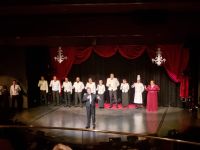 MS Celestyal Journey - Amphitheatro (Vorstellung der Crew) &ndash; &copy; Katrin Deutschbein (Eberhardt TRAVEL)