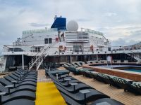 MS Celestyal Journey - Pooldeck &ndash; &copy; Katrin Deutschbein (Eberhardt TRAVEL)