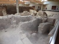 Ausgrabungen Akrotiri/Santorini &ndash; &copy; Georg Berger (Eberhardt TRAVEL)