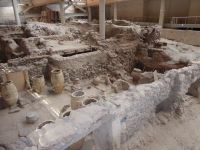 Ausgrabungen Akrotiri/Santorini &ndash; &copy; Georg Berger (Eberhardt TRAVEL)