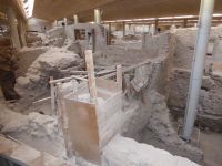 Ausgrabungen Akrotiri/Santorini &ndash; &copy; Georg Berger (Eberhardt TRAVEL)
