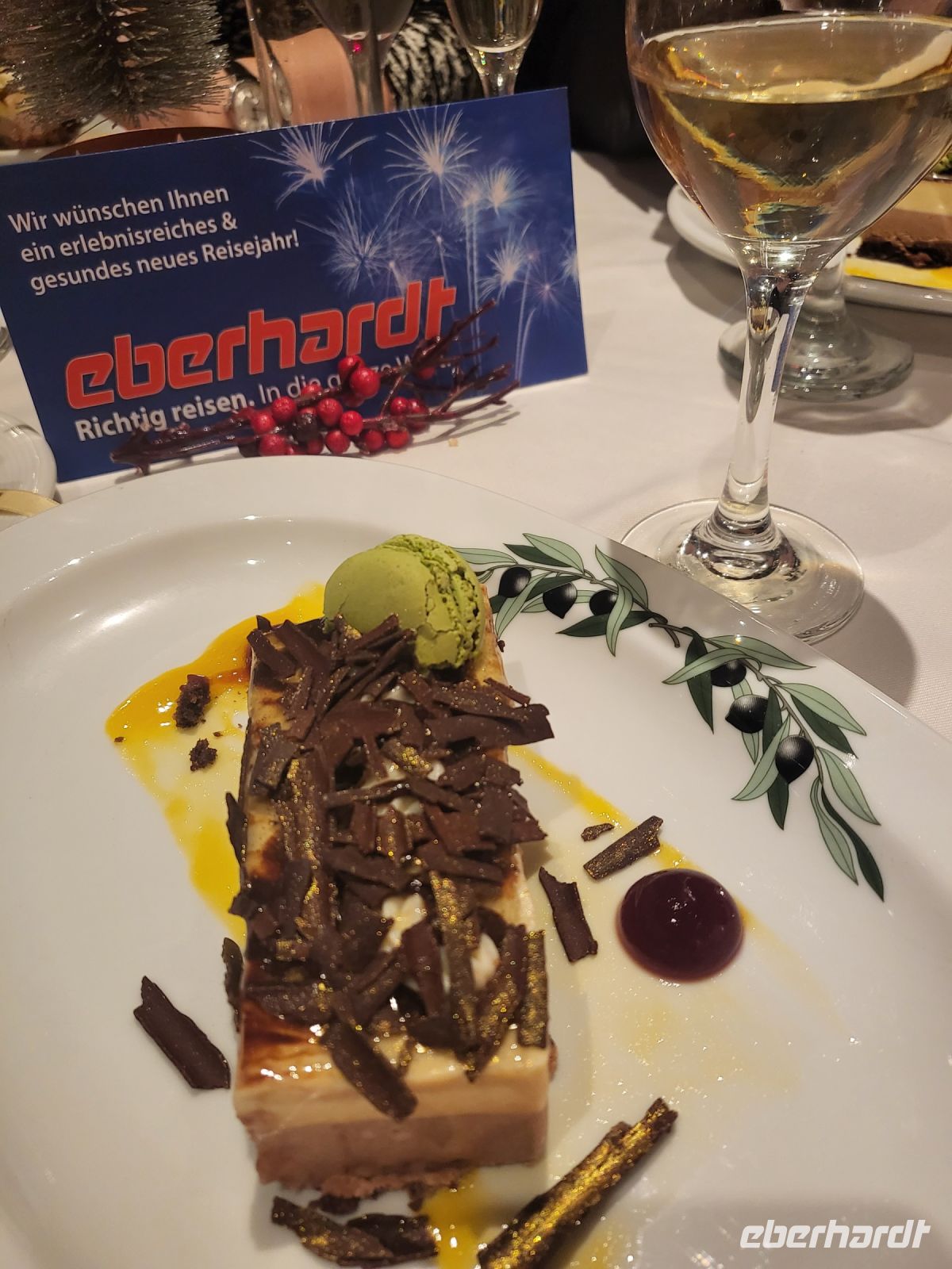 Auszug aus dem Gala-Dinner-Menü am Silvesterabend &ndash; &copy; David Faatz (Eberhardt TRAVEL)