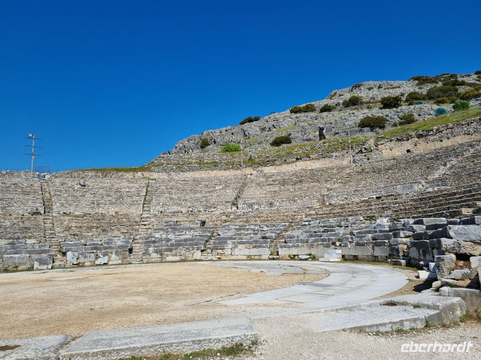 Archäologische Zone in Philippi (Theater) &ndash; &copy; Katrin Deutschbein (Eberhardt TRAVEL)