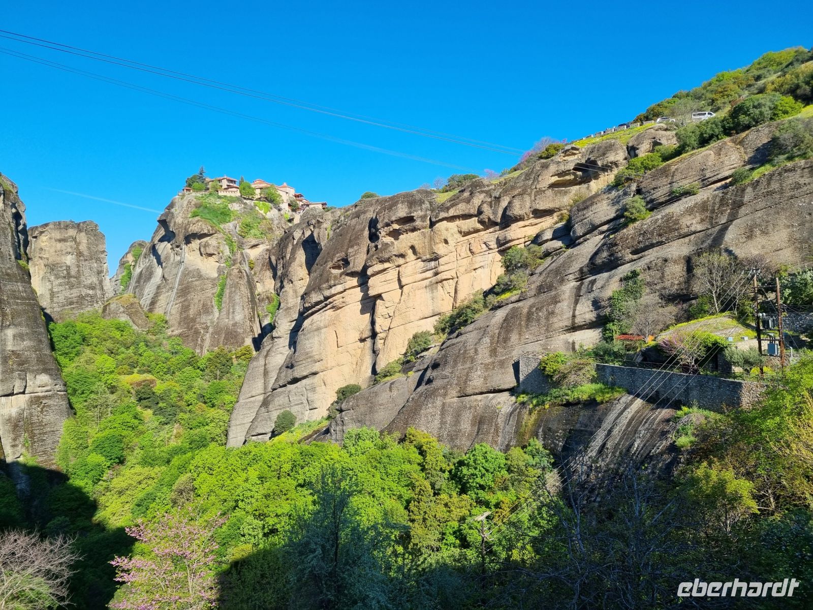 Meteora-Felsen - Kloster Megálo Metéoro &ndash; &copy; Katrin Deutschbein (Eberhardt TRAVEL)