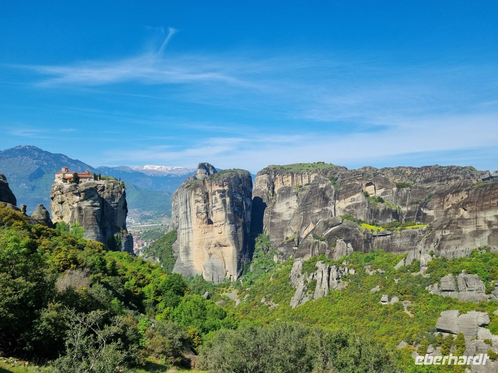 Meteora-Felsen - Kloster der Heiligen Dreifaltigkeit  &ndash; &copy; Katrin Deutschbein (Eberhardt TRAVEL)