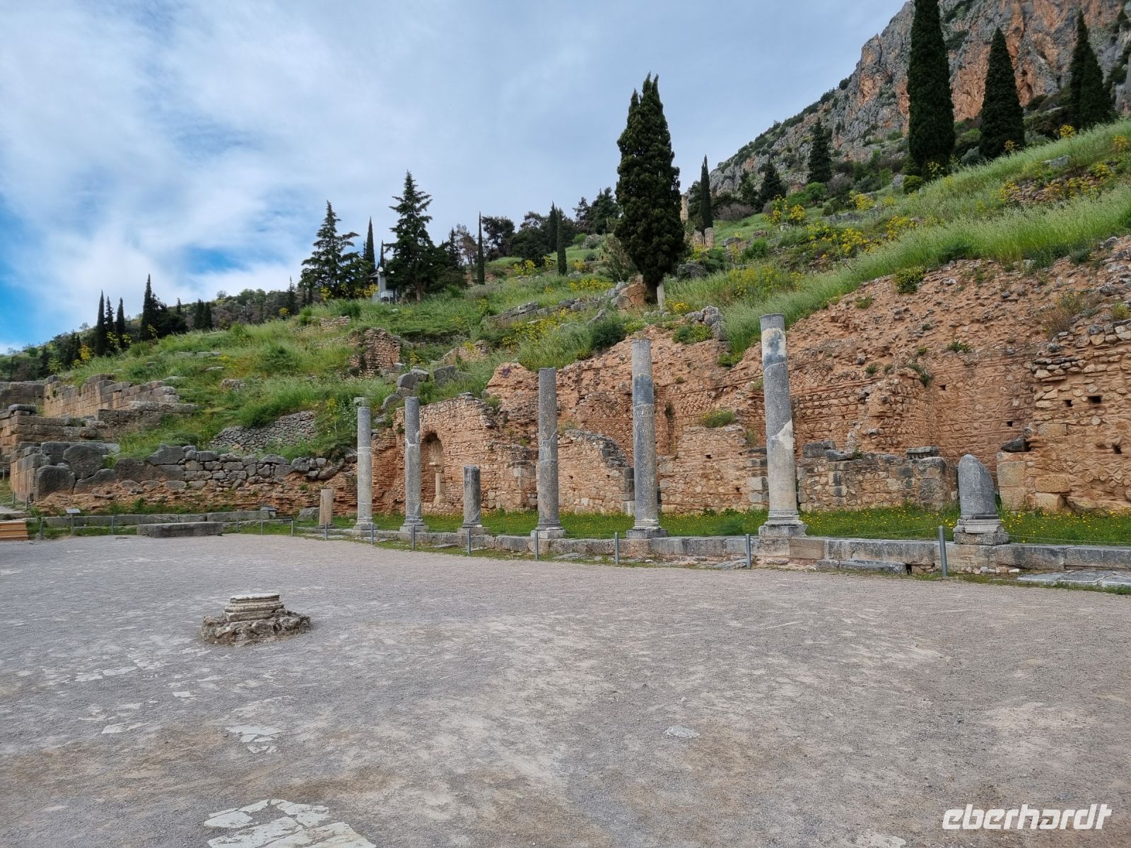 Delphi - Römische Agora (Forum) &ndash; &copy; Katrin Deutschbein (Eberhardt TRAVEL)