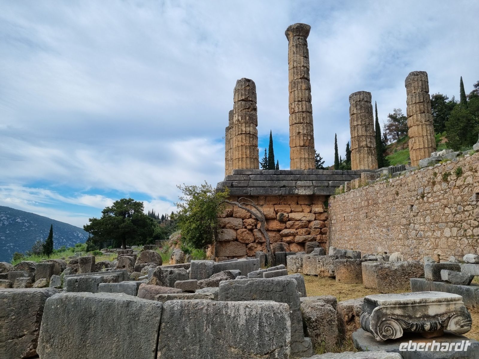 Delphi - Apollontempel &ndash; &copy; Katrin Deutschbein (Eberhardt TRAVEL)