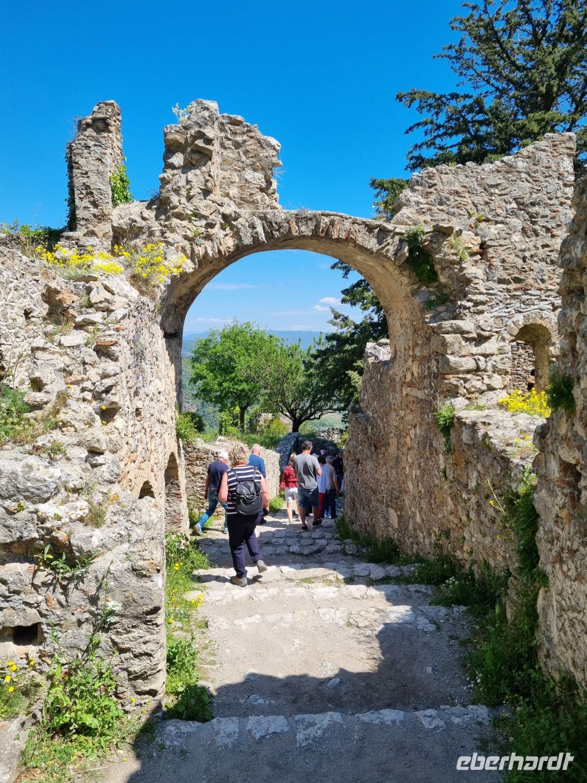 Mystras - Oberes Stadttor &ndash; &copy; Katrin Deutschbein (Eberhardt TRAVEL)