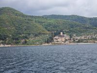 Schifffahrt zum Berg Athos - Kloster Dochiariou &ndash; &copy; Katrin Deutschbein (Eberhardt TRAVEL)