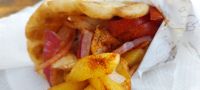 Gyros Kykladen Griechenland @Anette Rietz EHT &ndash; &copy; Anette Rietz (Eberhardt TRAVEL)