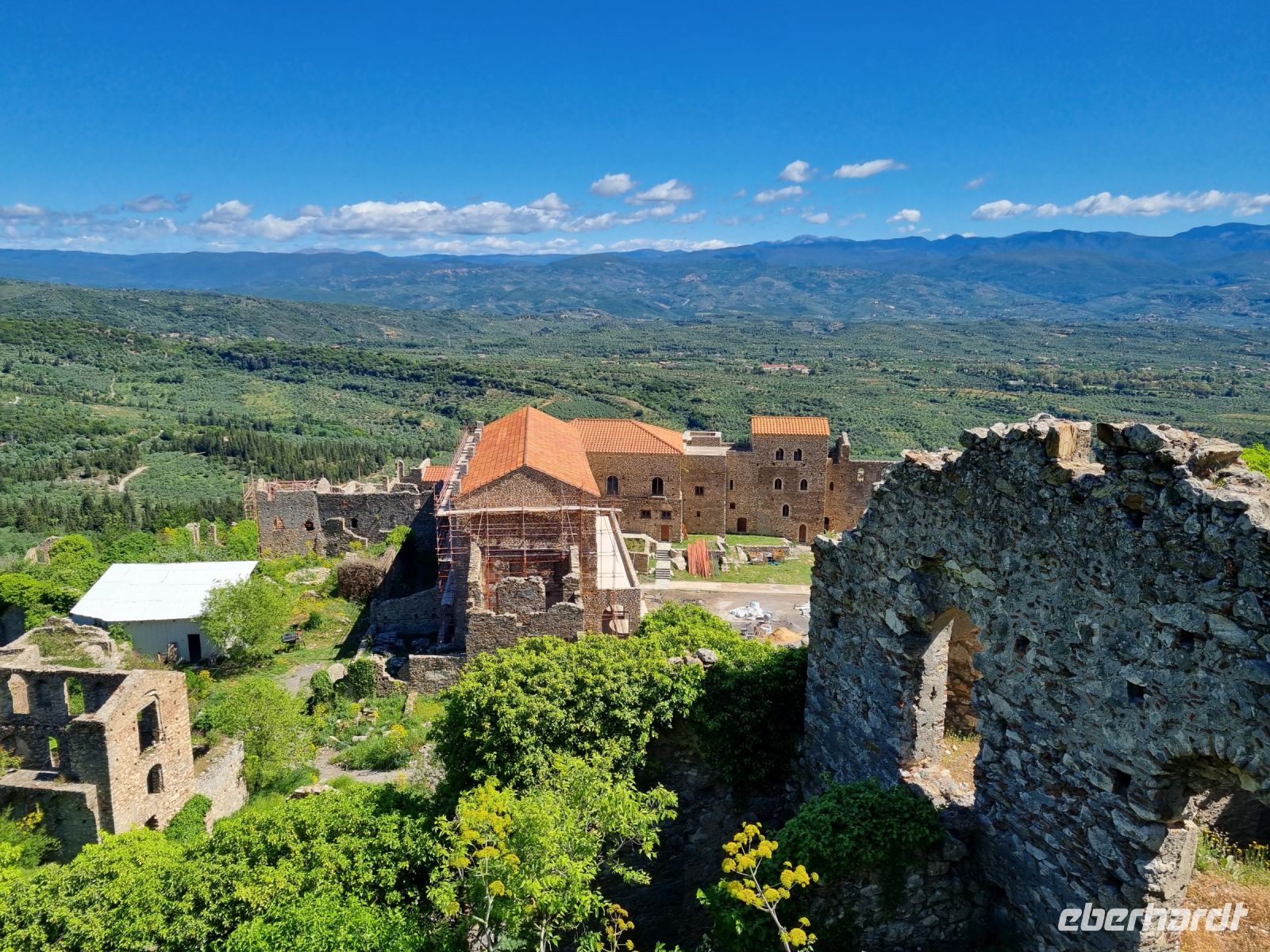 Mystras - Paläste &ndash; &copy; Katrin Deutschbein (Eberhardt TRAVEL)