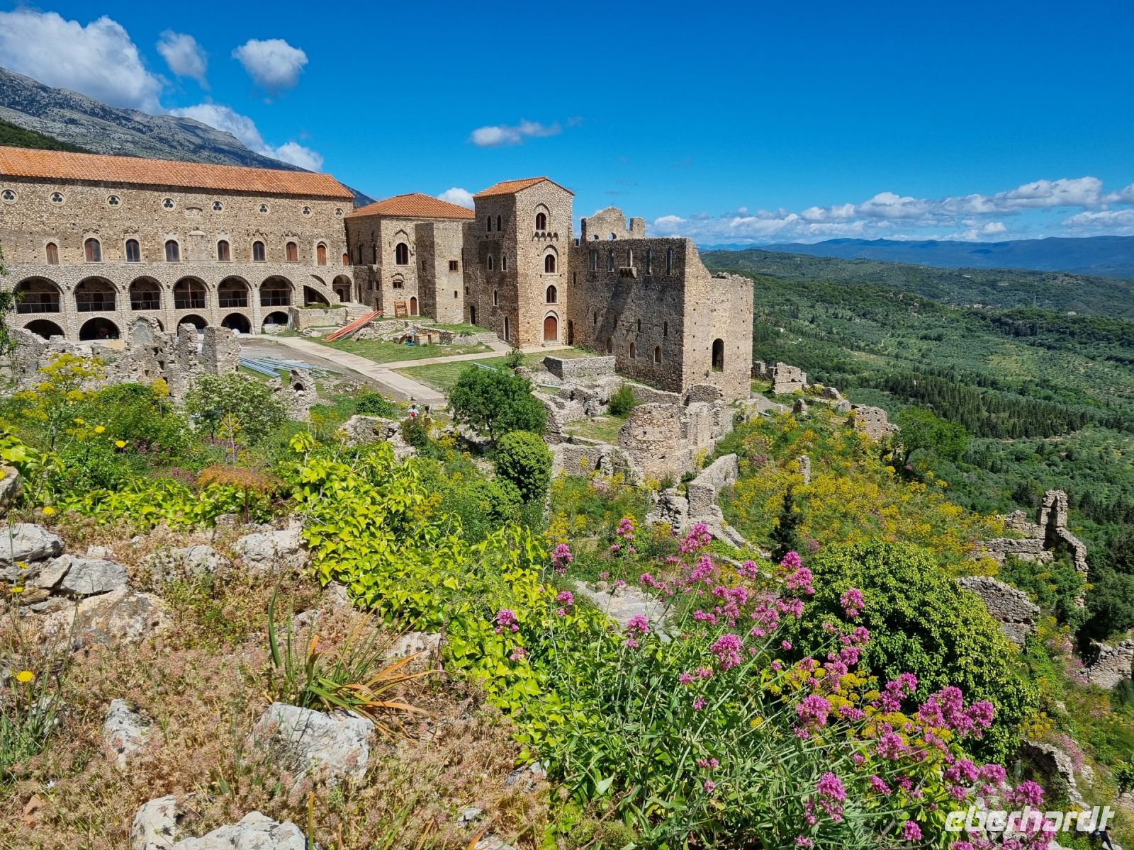 Mystras - Paläste &ndash; &copy; Katrin Deutschbein (Eberhardt TRAVEL)