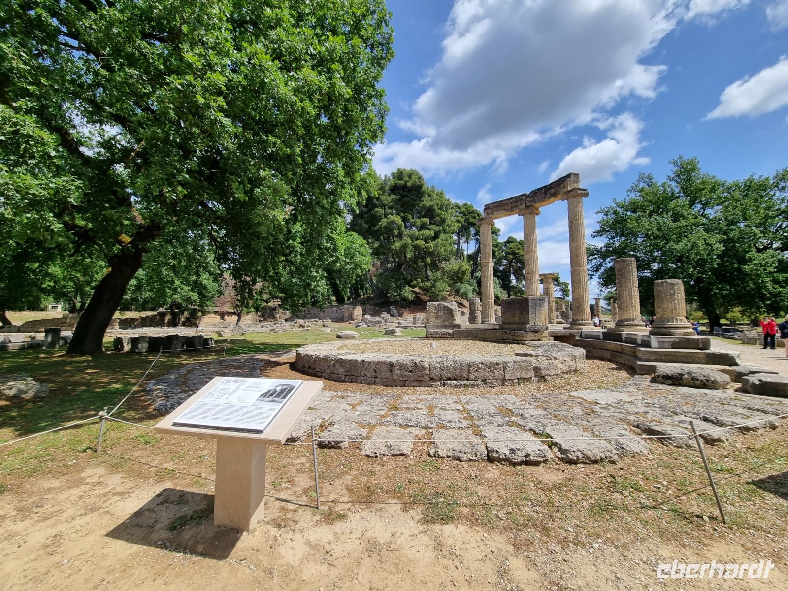 Olympia - Philippeion (Rundbau von Philipp II.) &ndash; &copy; Katrin Deutschbein (Eberhardt TRAVEL)