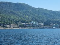 Schifffahrt zum Berg Athos - Kloster des Hl. Pantaleon (Panteleimonos) &ndash; &copy; Katrin Deutschbein (Eberhardt TRAVEL)