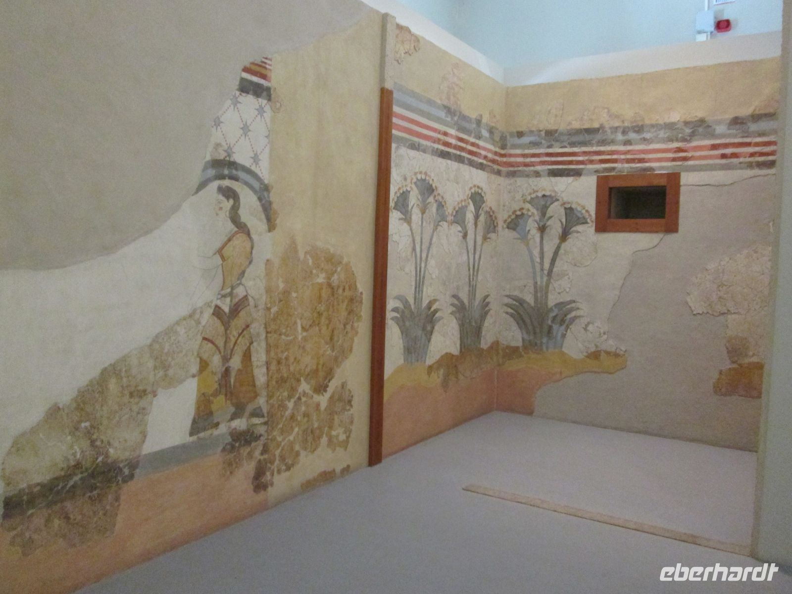 prähistorisches Museum Thira: Wandbemalung &ndash; &copy; Heike Heinen (Eberhardt TRAVEL)