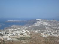 Pyrgos, Thira und Oia vom Aussichtspunkt Profiti Ilias &ndash; &copy; Heike Heinen (Eberhardt TRAVEL)