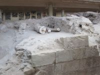 Akrotiri: Baumrest &ndash; &copy; Heike Heinen (Eberhardt TRAVEL)