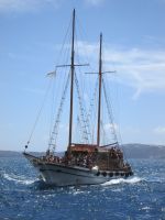 Bootsfahrt zu den Kameni Inseln &ndash; &copy; Heike Heinen (Eberhardt TRAVEL)