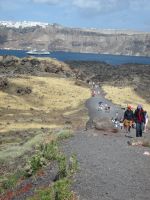 Kraterspaziergang auf Nea Kameni &ndash; &copy; Heike Heinen (Eberhardt TRAVEL)