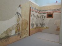 prähistorisches Museum Thira: Wandbemalung &ndash; &copy; Heike Heinen (Eberhardt TRAVEL)