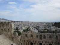 Odeon mit Athen &ndash; &copy; Heike Heinen (Eberhardt TRAVEL)
