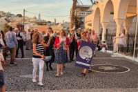 Schauspieler in Thira &ndash; &copy; Wolf-Rüdiger Meyer (Eberhardt TRAVEL)
