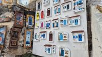 Santorin: Straßen-Szene &ndash; &copy; Wolf-Rüdiger Meyer (Eberhardt TRAVEL)
