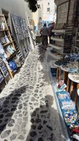 Santorin: Straßen-Szene &ndash; &copy; Wolf-Rüdiger Meyer (Eberhardt TRAVEL)