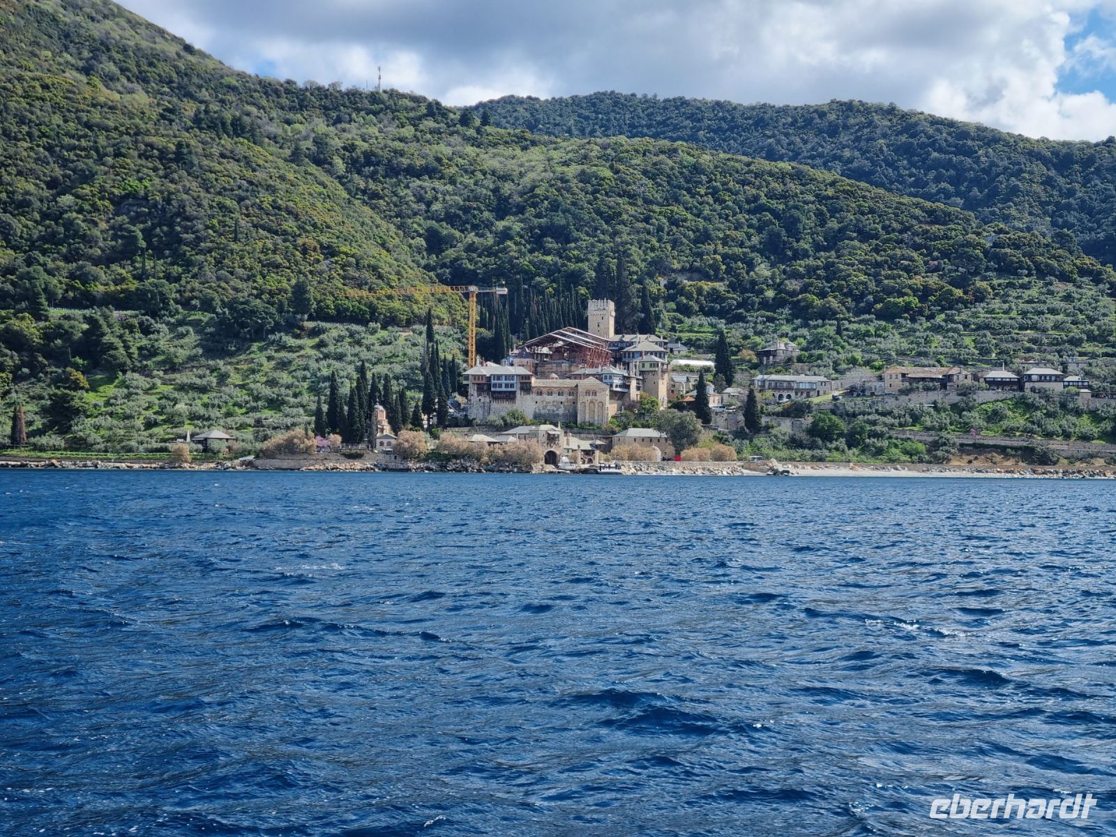Schifffahrt zum Berg Athos - Kloster Dochiariou  &ndash; &copy; Katrin Deutschbein (Eberhardt TRAVEL)
