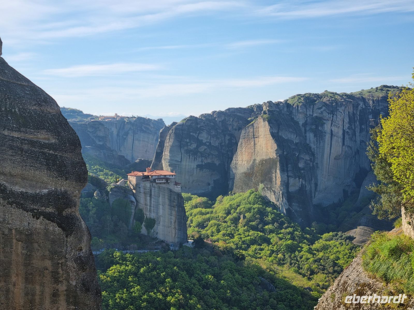 Meteora-Felsen - Kloster der heiligen Barbara Roussanou  &ndash; &copy; Katrin Deutschbein (Eberhardt TRAVEL)