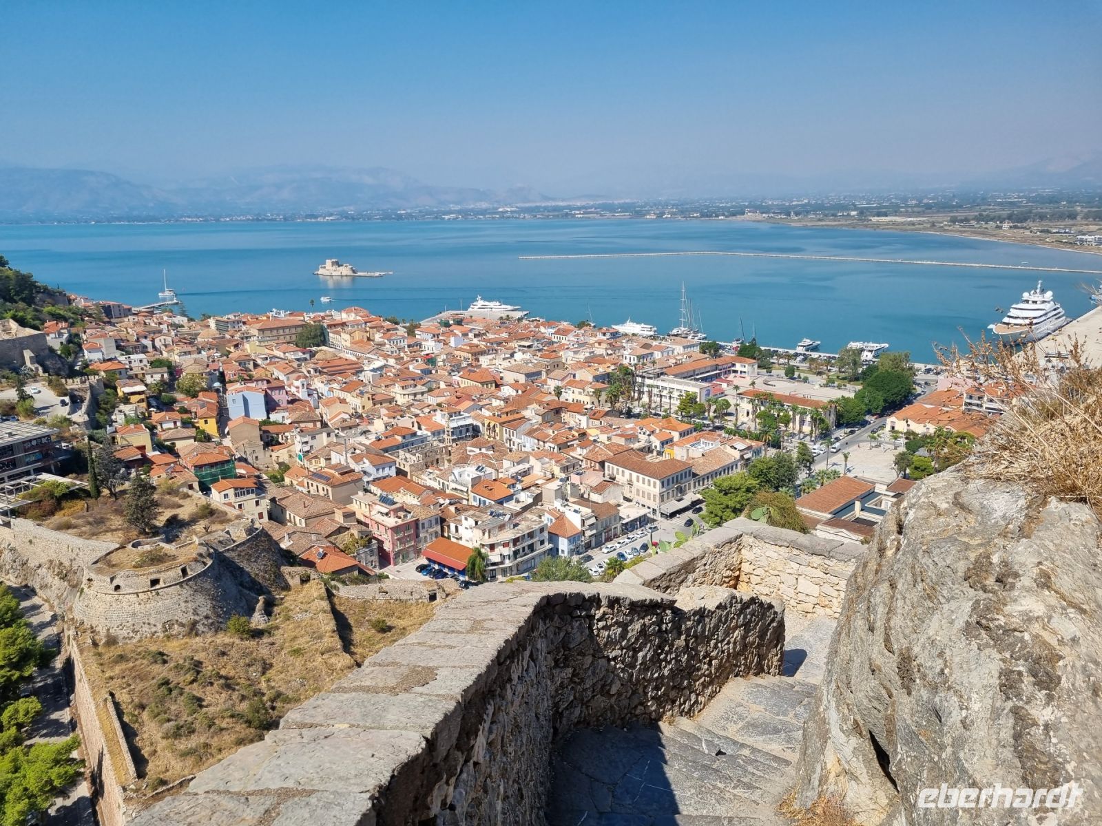 Nafplio (Nauplia) - Ausblick von der Festung Palamidi   &ndash; &copy; Katrin Deutschbein (Eberhardt TRAVEL)