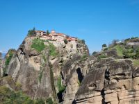 Meteora-Felsen - Kloster Megálo Metéoro &ndash; &copy; Katrin Deutschbein (Eberhardt TRAVEL)