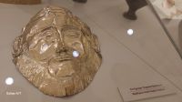 Goldene Maske Archäolgisches Museum Mykene Griechenland &ndash; &copy; Anette Rietz (Eberhardt TRAVEL)