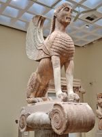 Delphi (Archäologisches Museum - Sphinx der Naxier) &ndash; &copy; Katrin Deutschbein (Eberhardt TRAVEL)