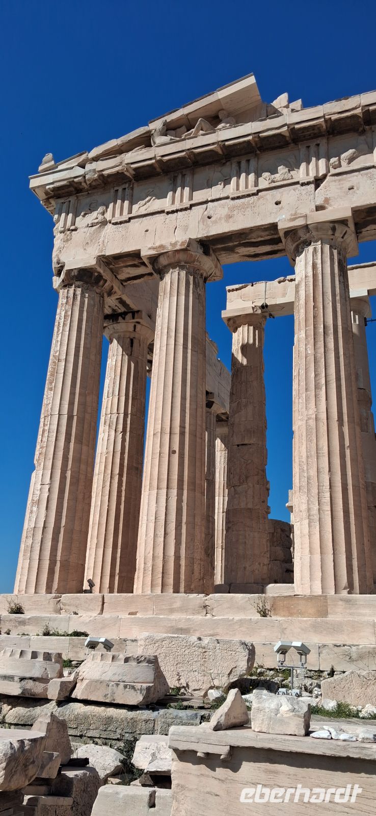 Akropolis Athen Giebel Parthenon &ndash; &copy; Georg Berger (Eberhardt TRAVEL)