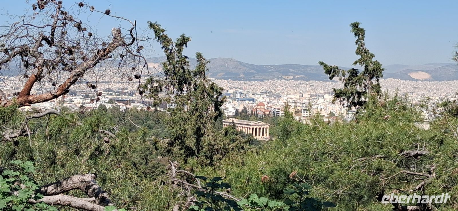 Blick von Akropolis Athen Tempel des Hephaistos &ndash; &copy; Georg Berger (Eberhardt TRAVEL)