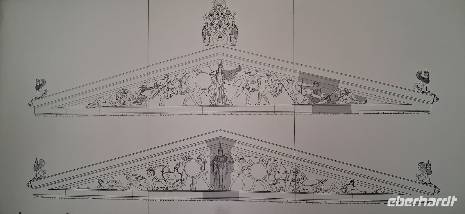 Giebel Heiligtum der Aphaia &ndash; &copy; Georg Berger (Eberhardt TRAVEL)