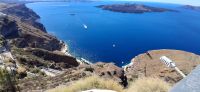 Blick von Thira in die Caldera &ndash; &copy; Georg Berger (Eberhardt TRAVEL)