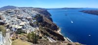 Blick von Thira in die Caldera &ndash; &copy; Georg Berger (Eberhardt TRAVEL)
