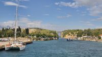 Kanal von Korinth &ndash; &copy; Sinah Witzig (Eberhardt TRAVEL)