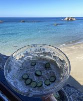 (77) Selbst zubereitetes Tzatziki, Avra Oceanos Taverne - Korfu.jpg