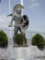Denkmal für König Leonidas in Sparta &ndash; &copy; Peter Rudolph (Eberhardt TRAVEL)