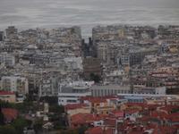 Blick auf die Rotunde in Thessaloniki
