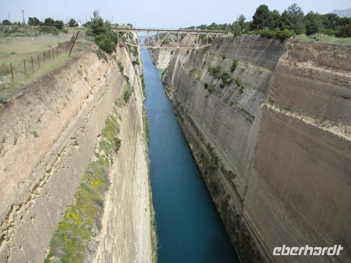 Der Kanal von Korinth &ndash; &copy; Peter Rudolph (Eberhardt TRAVEL)