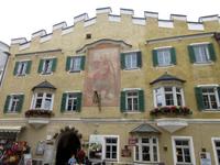  Hl. Christopherus als Lüftlmalerei in Sterzing &ndash; &copy; Peter Rudolph (Eberhardt TRAVEL)