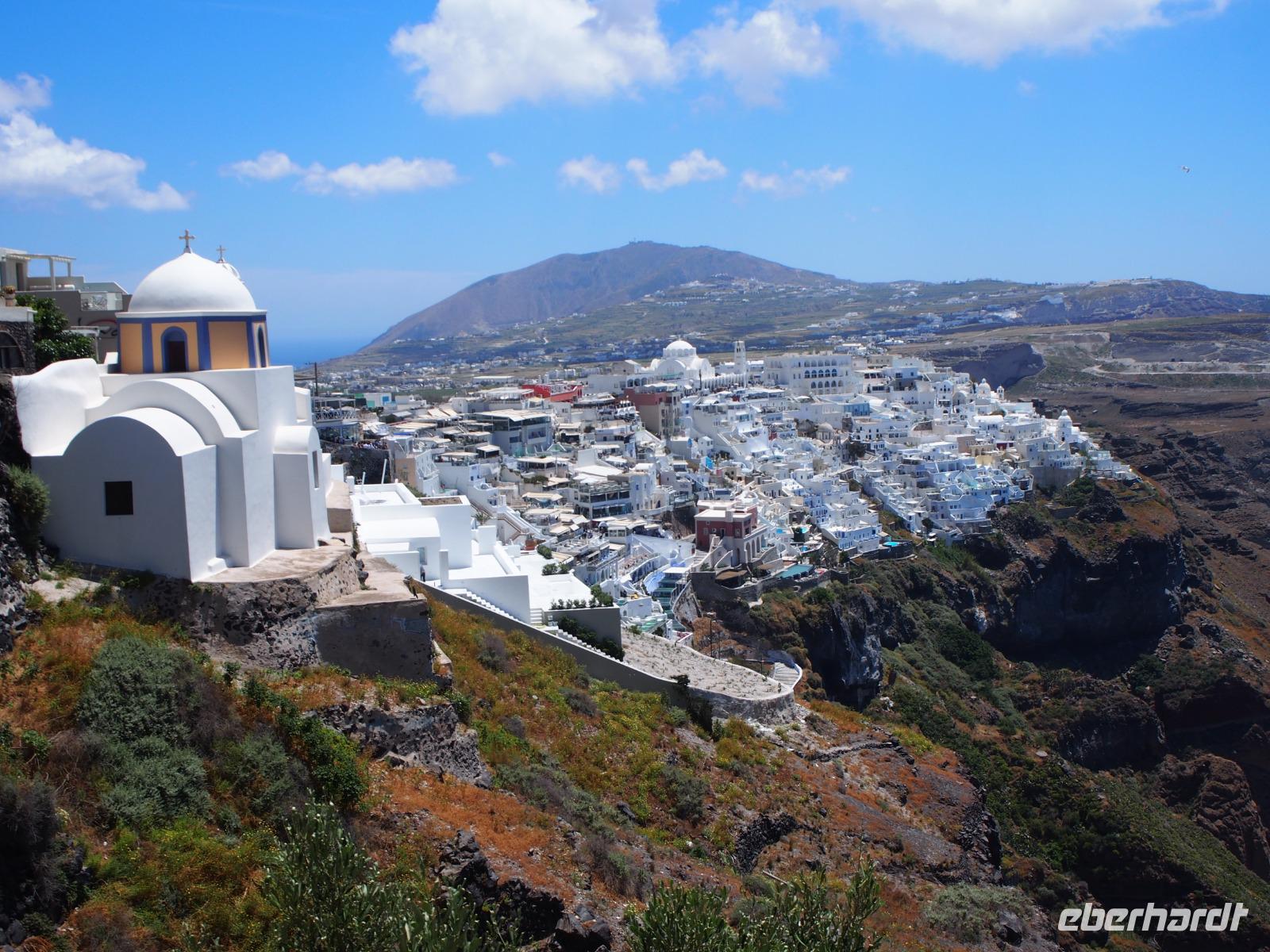 Santorin: Fira &ndash; &copy; Sinah Witzig (Eberhardt TRAVEL)