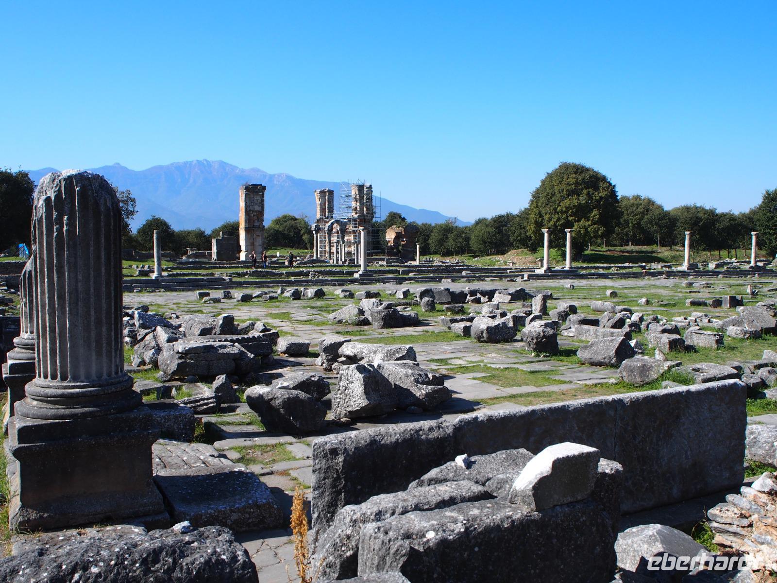 Ausgrabungsstätte Philippi &ndash; &copy; Sinah Witzig (Eberhardt TRAVEL)