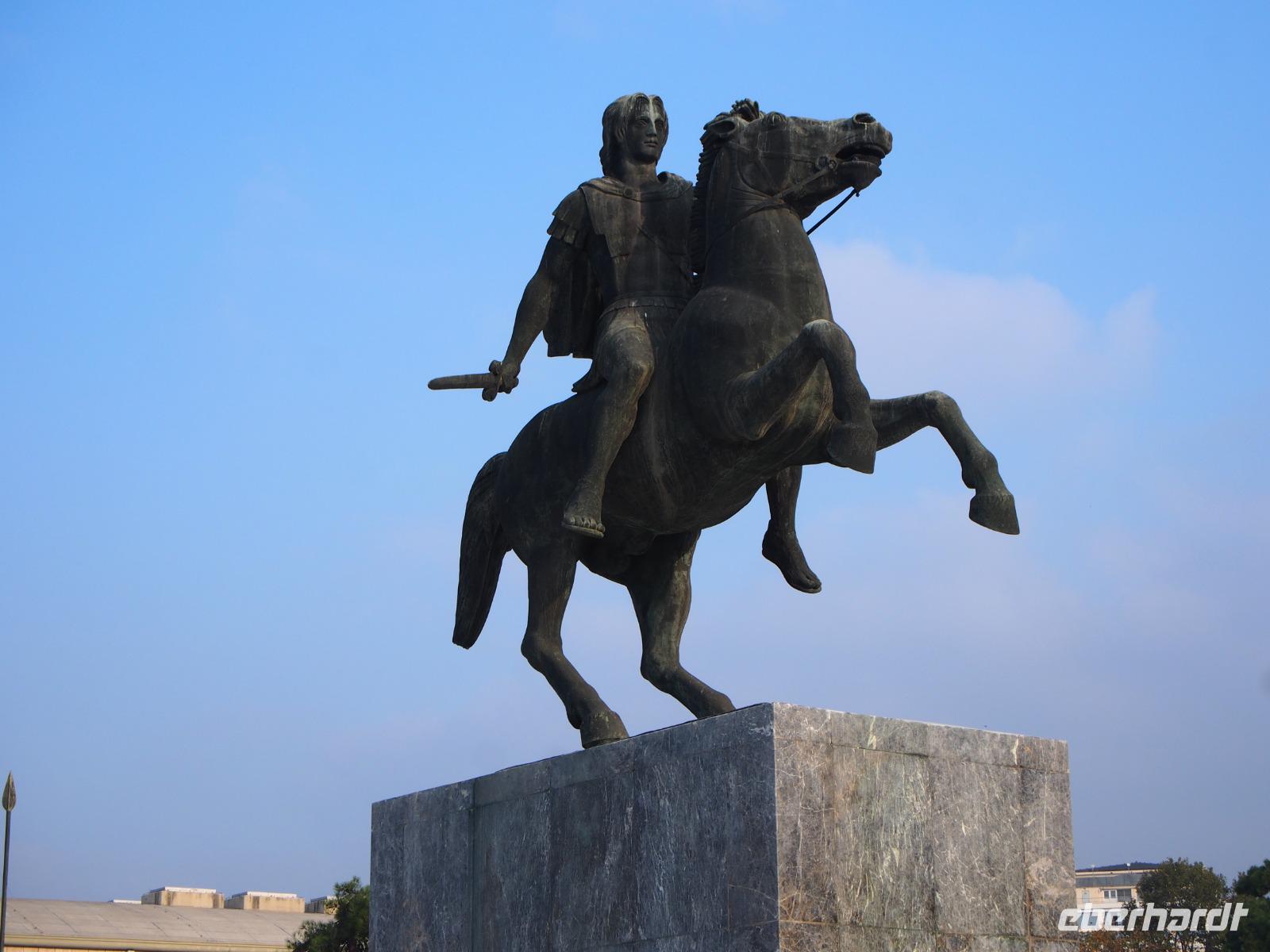 Alexander der Große in Thessaloniki &ndash; &copy; Sinah Witzig (Eberhardt TRAVEL)