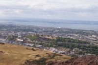Calton Hill und Firth of Forth 