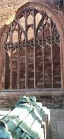 080 Coventry, Cathedral Ruinen